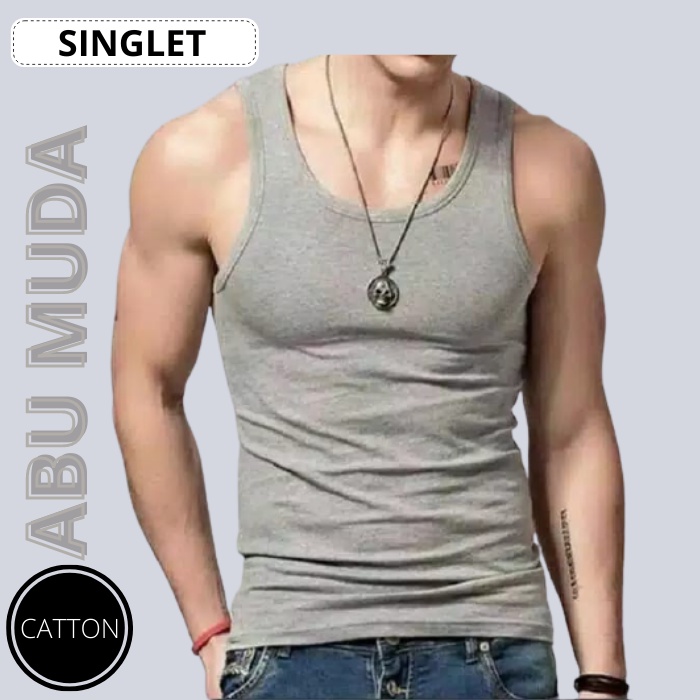 singlet pria dewasa kualitas premium distro / kaos singlet pria / singlet cowok distro pria dewasa /