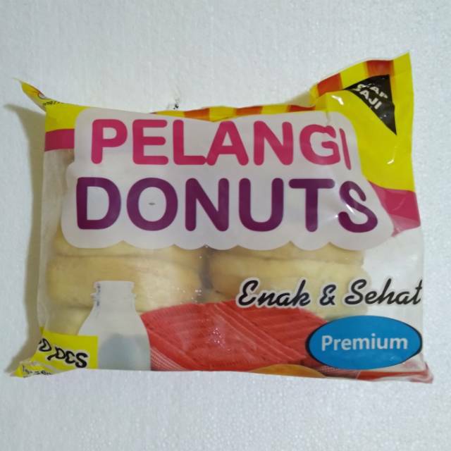 

Donat pelangi isi 10