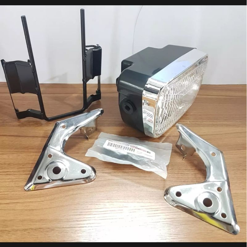 Lampu Depan Set Ples Breket Lampu RX King New RX Lama Kw-2