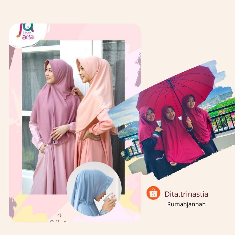 COD bisa- Live Amira  KHUSUS WARNA NETRAL M L XL J AMIRA Jilbab Bergo Kaos Instan distributor