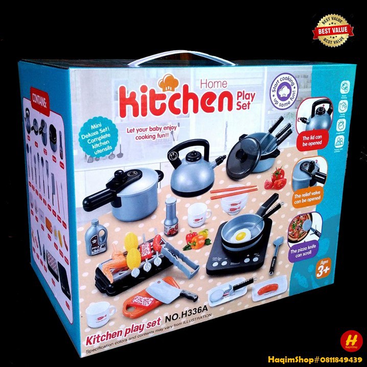  Mainan  Anak Perempuan Masak  Masakan  Kitchen Set Mainan  