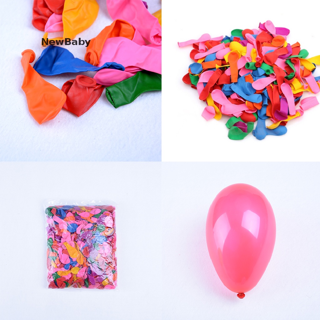 500pcs / Set Bom Balon Air Warna-Warni Untuk Pesta