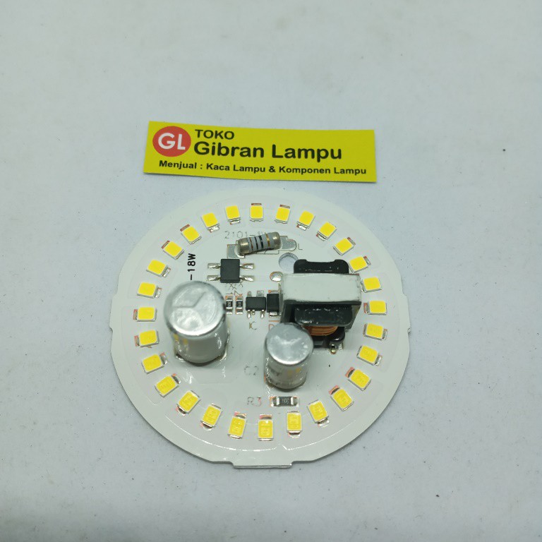 PCB Mata Lampu LED 18w Tanpa Driver - Mata LED AC Langsung 220V (BM)