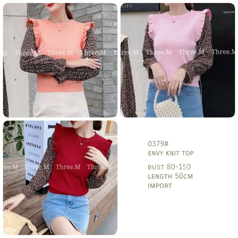 Envy Knit Tops Import TM 0379