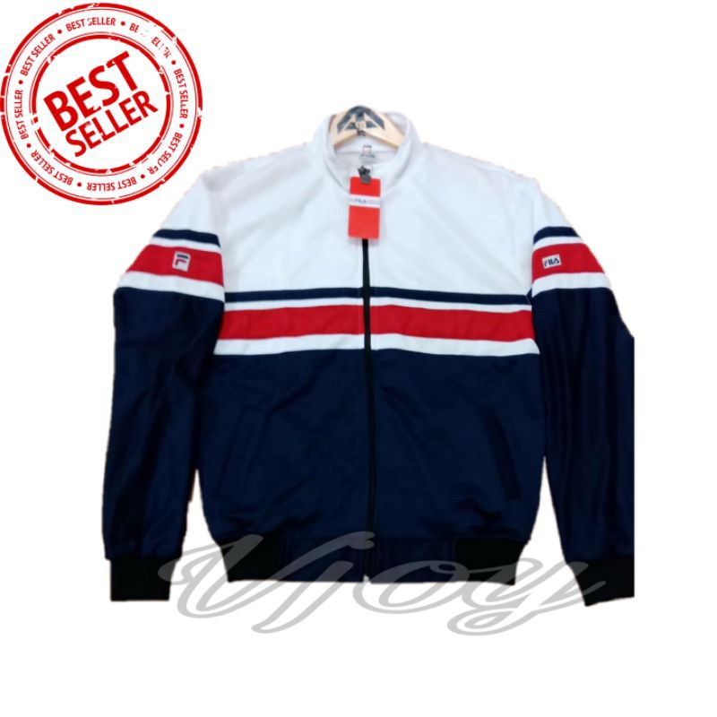 Jaket Tracktop Fila Bahan Diadora Import Unisex