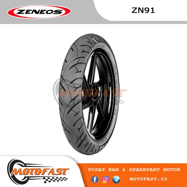 BAN MOTOR ZENEOS TUBELESS 120/70-17 ZN91 MX KING NINJA250 R25