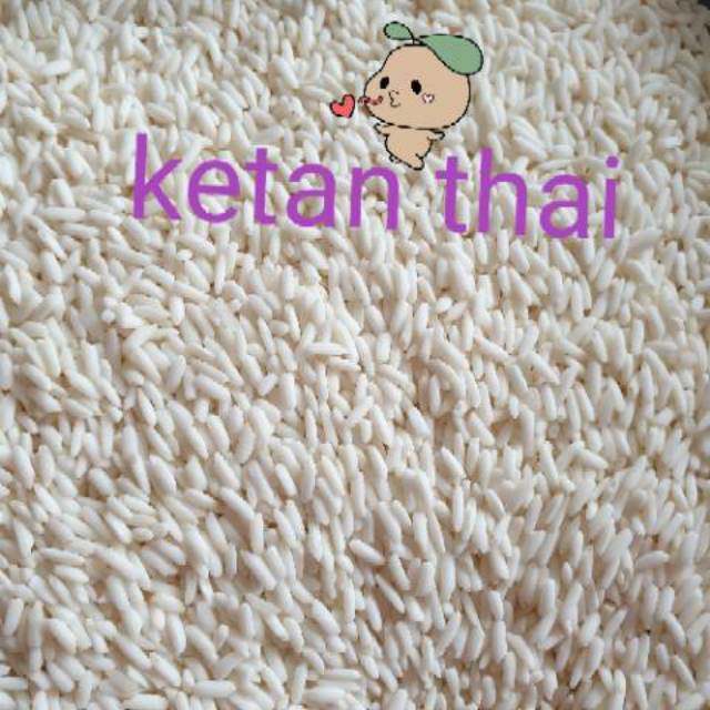 

GOSEND KETAN PUTIH LOKAL KETAN PARIS THAILAND 1KG 1 LITER