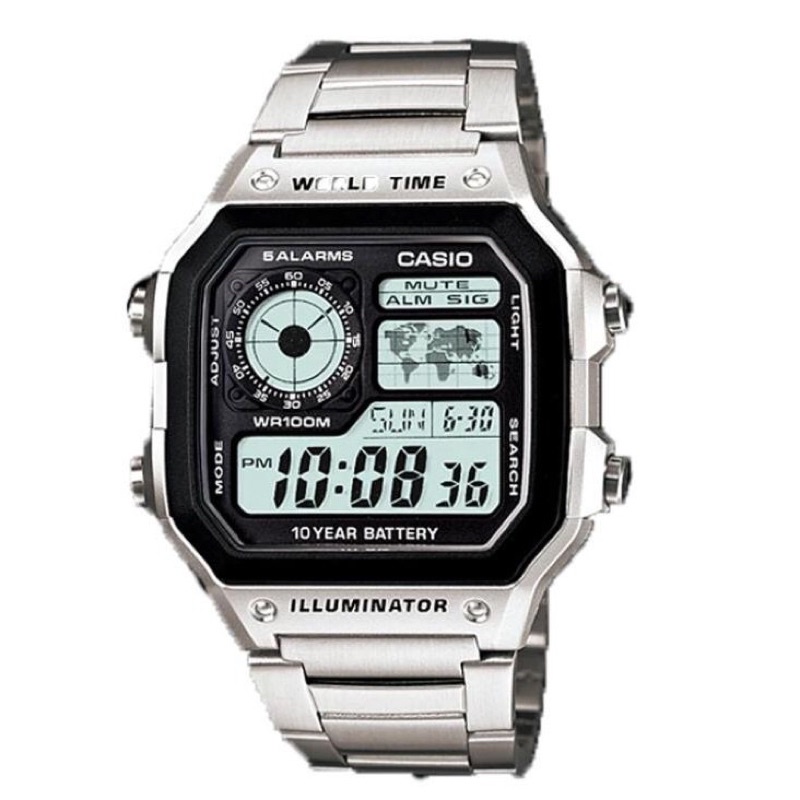 Casio General Ae-1200Whd-1Avdf / Ae 1200Whd 1Avdf / Ae-1200Wh Original GARANSI RESMI CASIO