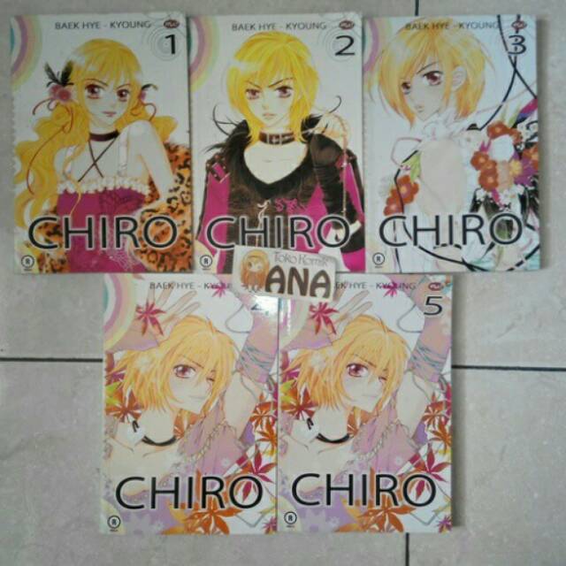 Komik SET Chiro 1-5 Hiatus (Baek Hye Kyung)