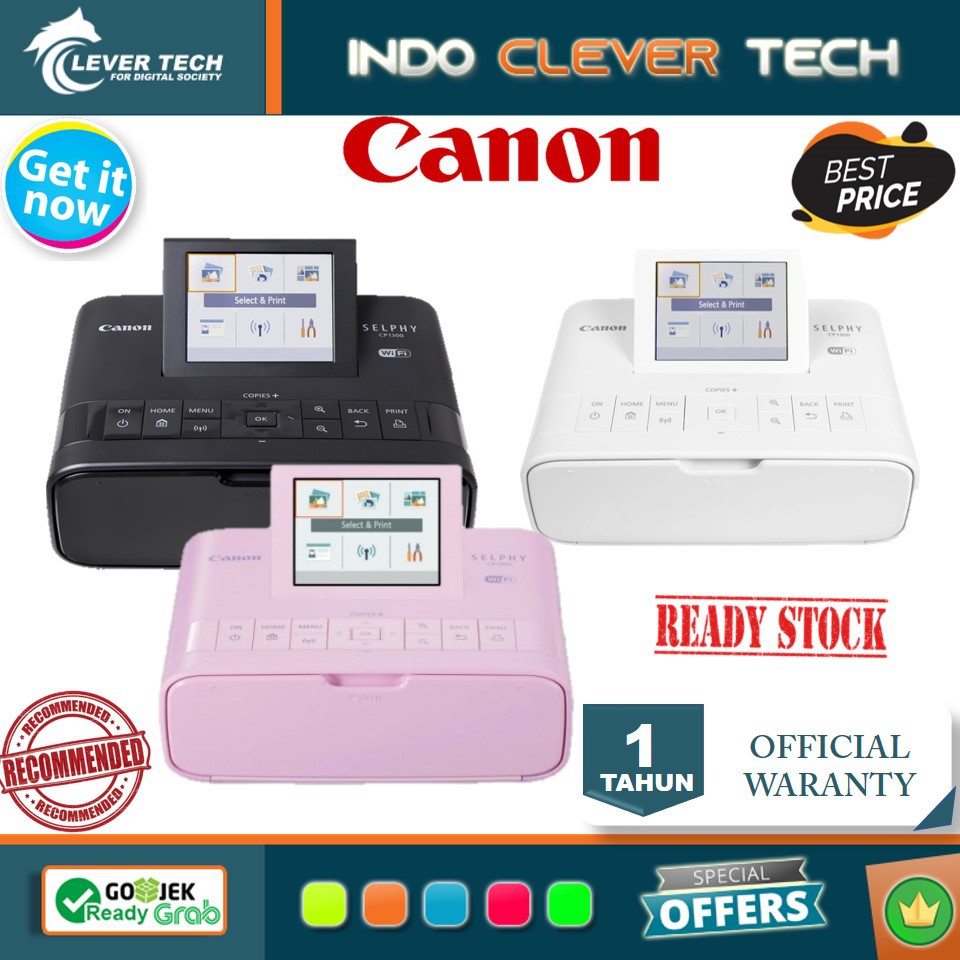 Canon SELPHY CP1300 Wireless Compact Photo Printer / CP-1300 / CP 1300