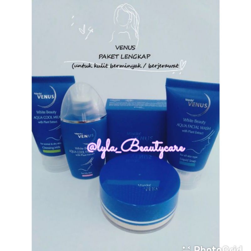 MARCKS VENUS PAKET HEMAT ( kulit berminyak / berjerawat )