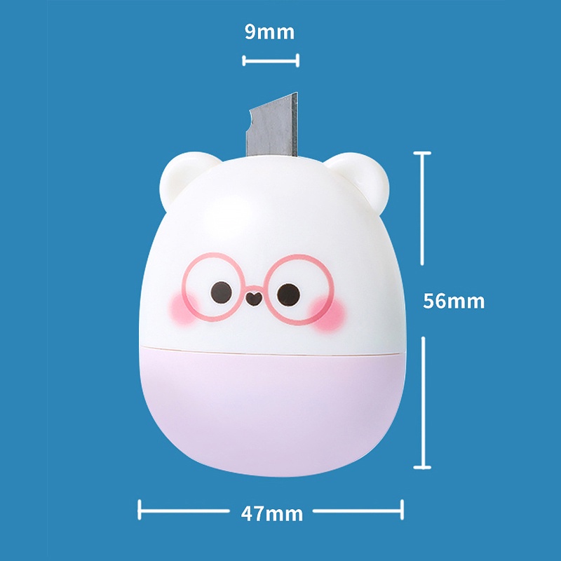 2in1 Lucu Perlindungan Privasi Keamanan Stempel Roller Penutup Privasi Dengan Pemotong Logam Keamanan Identitas Informasi