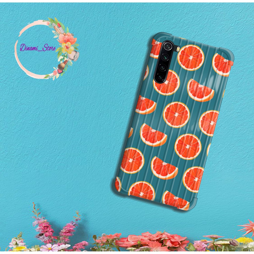 softcase Fruits pattern  Realme C1 C2 C3 U1 2 2 Pro 3 Pro 5 5i 5s Pro 6 Pro X Xt C11 C12 C15 DST1521