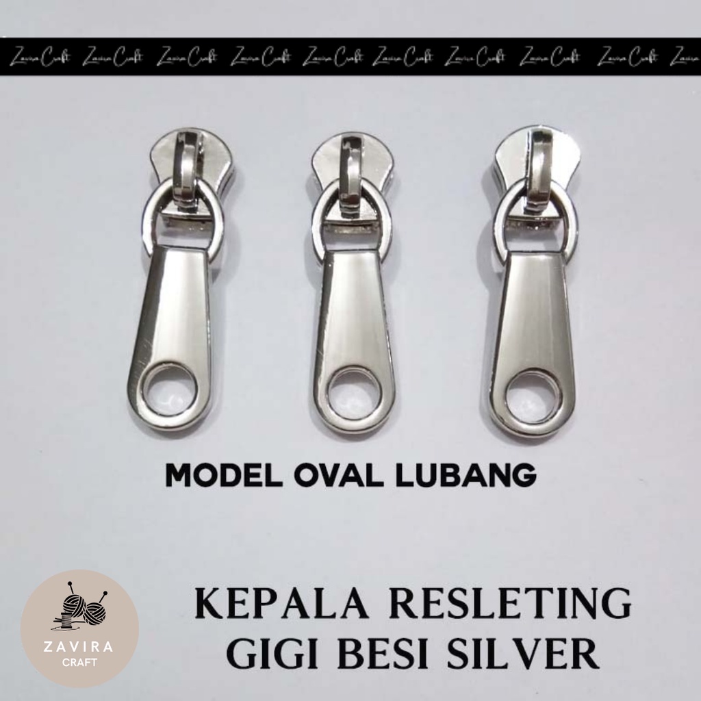 VARIASI KEPALA RESLETING GIGI BESI EMAS DAN SILVER
