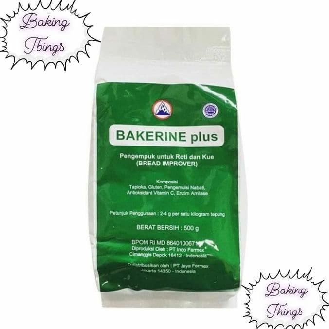 

[COD] Bakerine Plus/Bread Improver/Pelembut Roti/Murah/500Gram [COD]