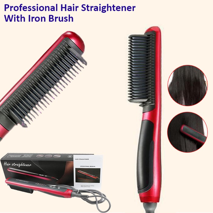 Sisir Catok Pelurus Rambut Fast Hair Straightener Asl 908