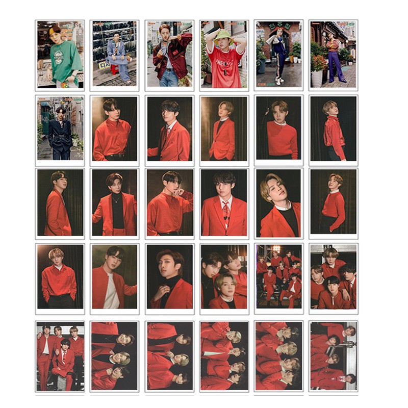 [BS] BISA COD 30Pcs Lomo Card Photo Card BTS Map Of The Soul ON:E Kartu Foto KPOP BT21 - KP694