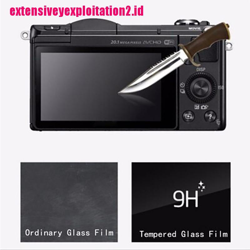 Film Pelindung Layar Lcd Tempered glass Untuk alpha A6000 A6300