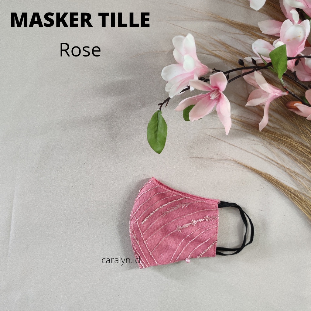 MASKER TILLE KONDANGAN NON HIJAB