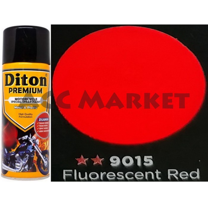 Pilox Diton Premium Pilok Pylox Merah Stabilo Red 9015