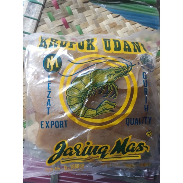 

Krupuk Udang Jaring Mas Enak Gurih