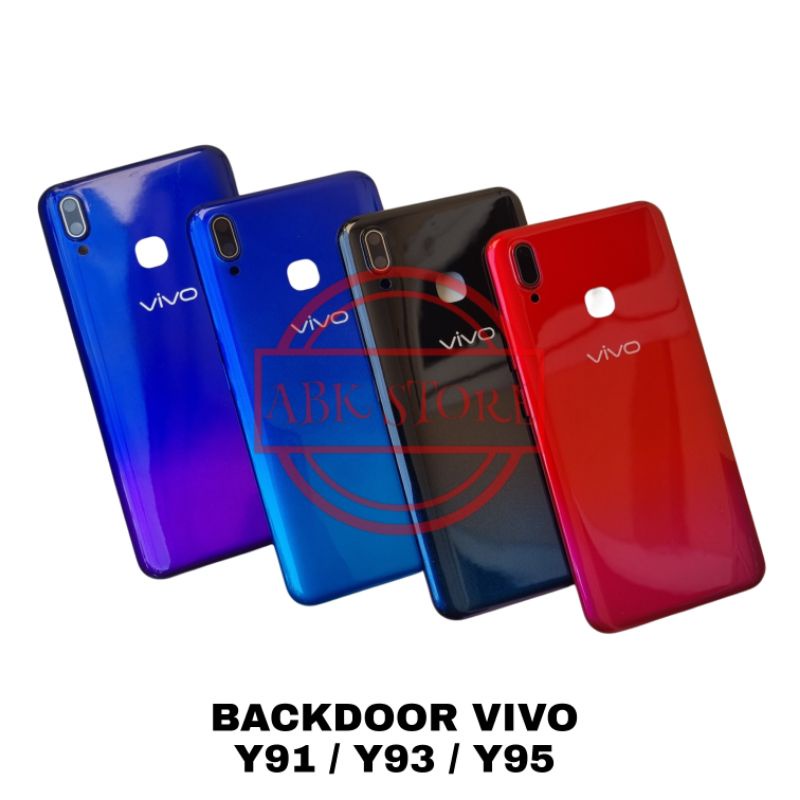 TUTUP BELAKANG BACKDOOR BACKCOVER BACK CASING VIVO Y91 / Y93 / Y95