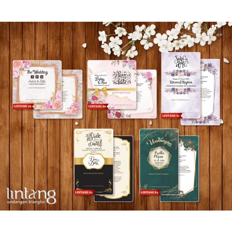 undangan kekinian || Lintang 79-83 || undangan nikahan
