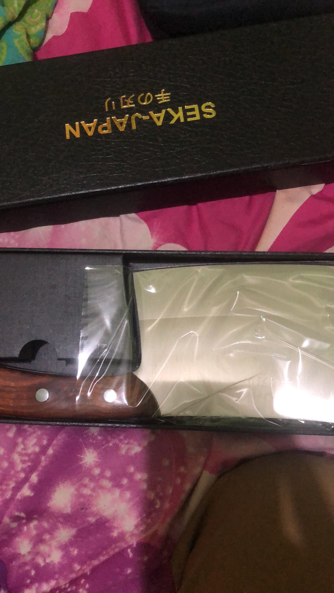 Pisau Golok Daging / Chopper Knife Stainless Steel Seki-japan Hy732002