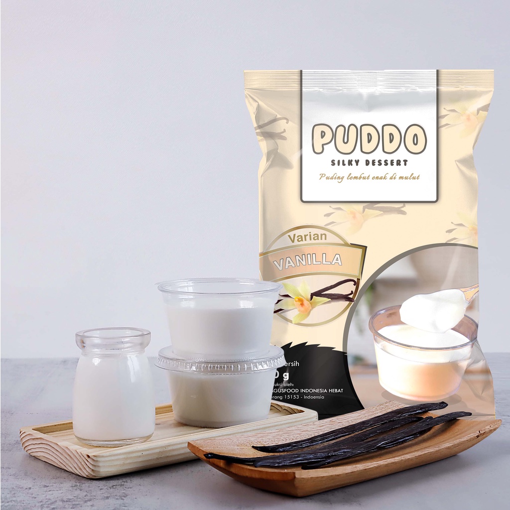 

Bubuk Silky Pudding Puddo Rasa Vanilla 500 Gr