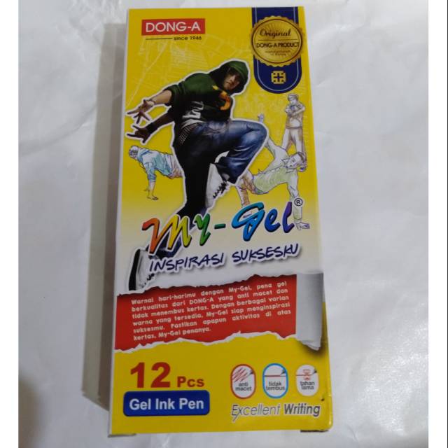 

Pen My Gel Dong-A / Pulpen Kantor dan Sekolah