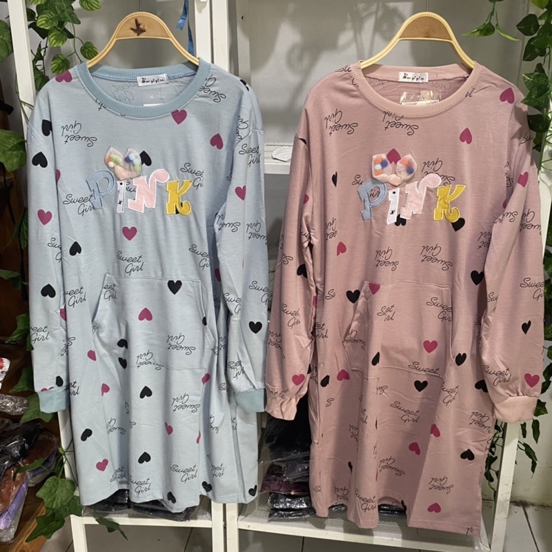 youngmoodis luna tunik katun babyterry  import