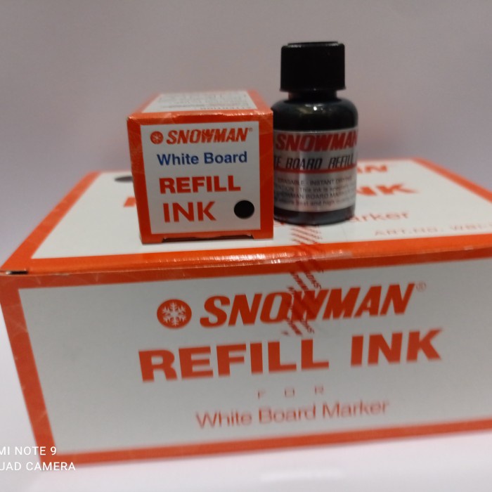 

Murah Refill Tinta Spidol Snowman Whiteboard Warna Merah Biru Hitam Trendi