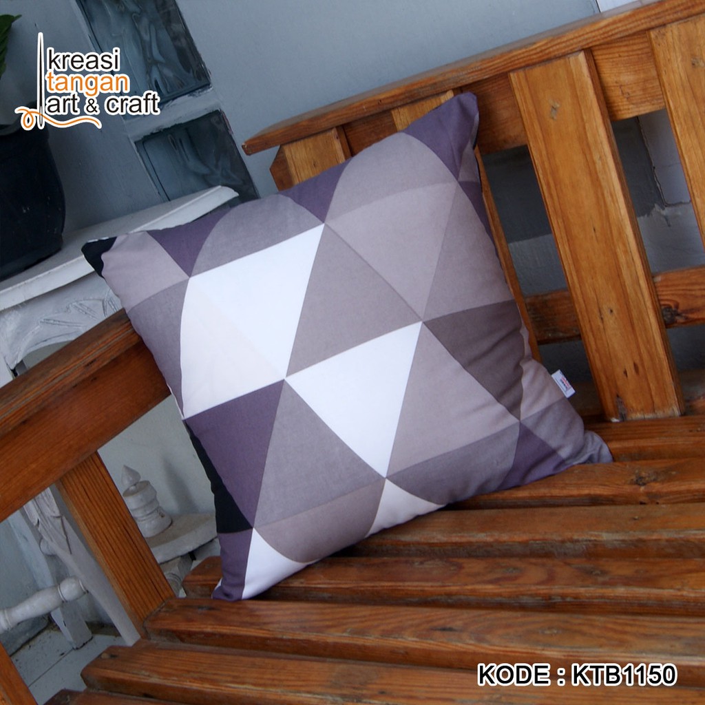 Sarung Bantal Sofa Ukuran 30x50, 40x40, 45x45, 50x50, 60x60, 70x70 - KTB1150