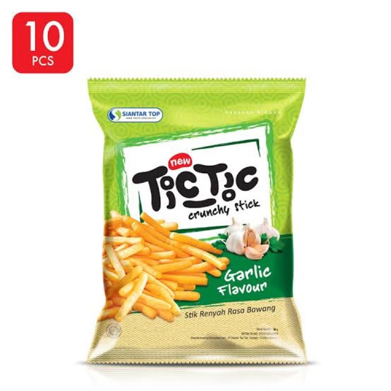 

TIC TIC CRUNCHY STICK RASA BAWANG/ SAOS SAMBAL per 10pcs