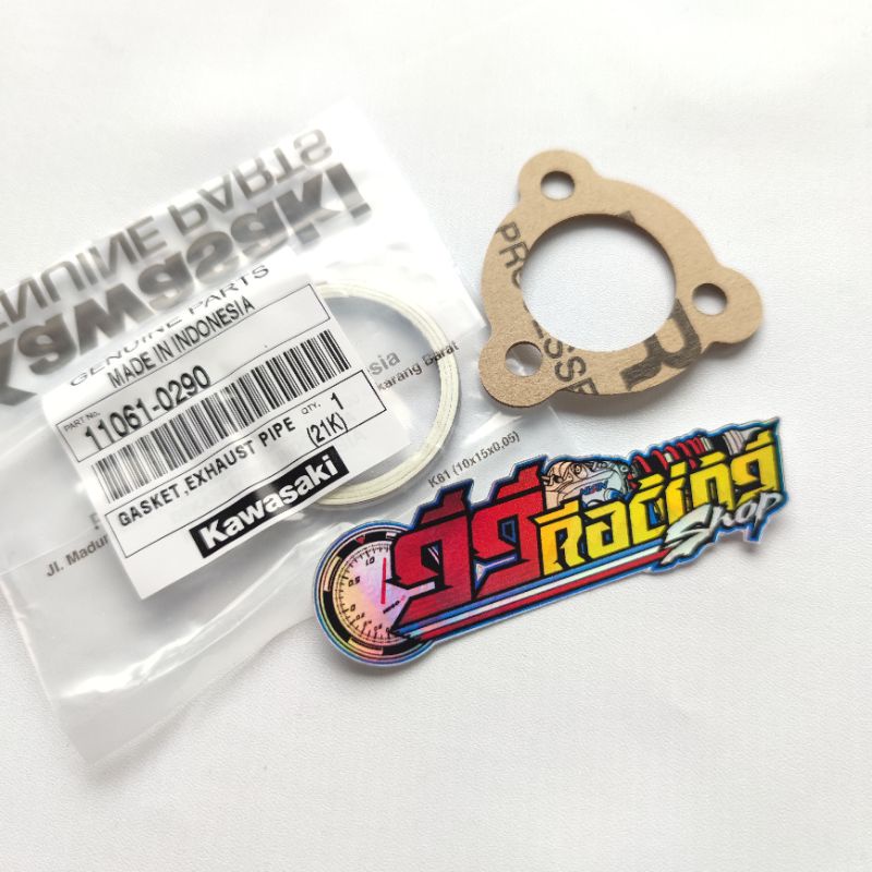 Paking Knalpot dan Silencer Kawasaki Ninja R SS RR Original Kawasaki Packing