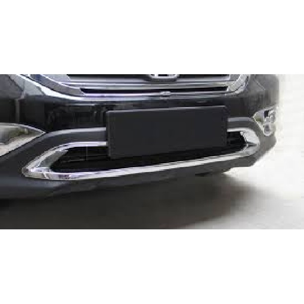 Cover Bumper Depan Grand All New CRV 2013 Chrome