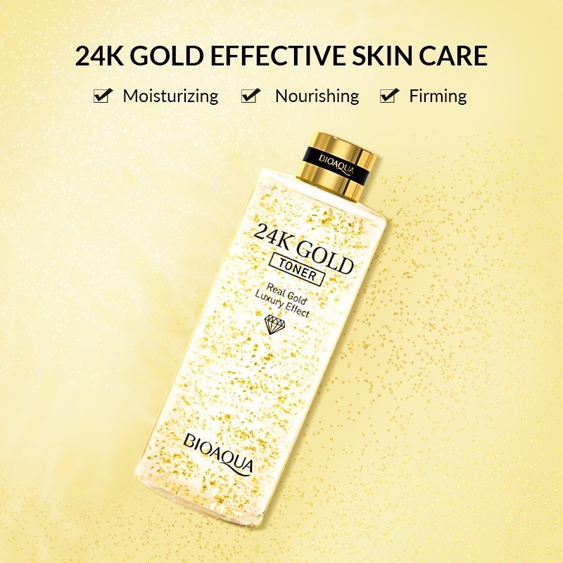 BIOAQUA 24K GOLD TONER 300ML