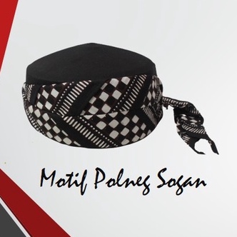 PECI BATIK JOGOKARIYAN / MOTIF POLENG SOGAN /Kopiyah Songkok Batik / ASLI JOGOKARYAN / PECI BATIK JO