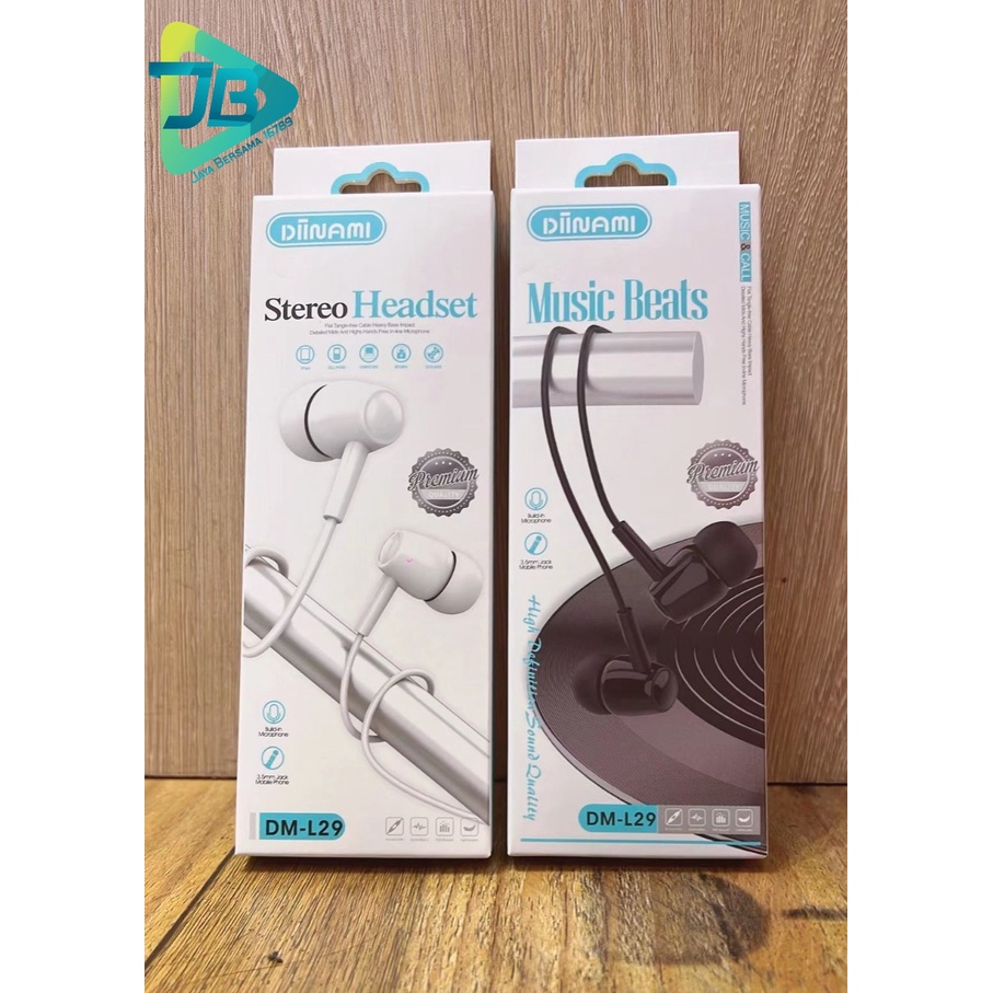 headset l29 extra bass samsung oppo xiaomi realme vivo for all type JB5819