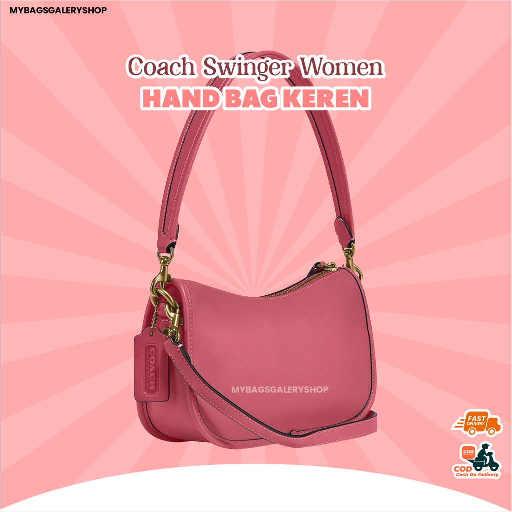 Coach Swinger Mini Size Women Handbag Axillary Package Tas Wanita  Kode C2523 C2643 By Mybagsgalerys