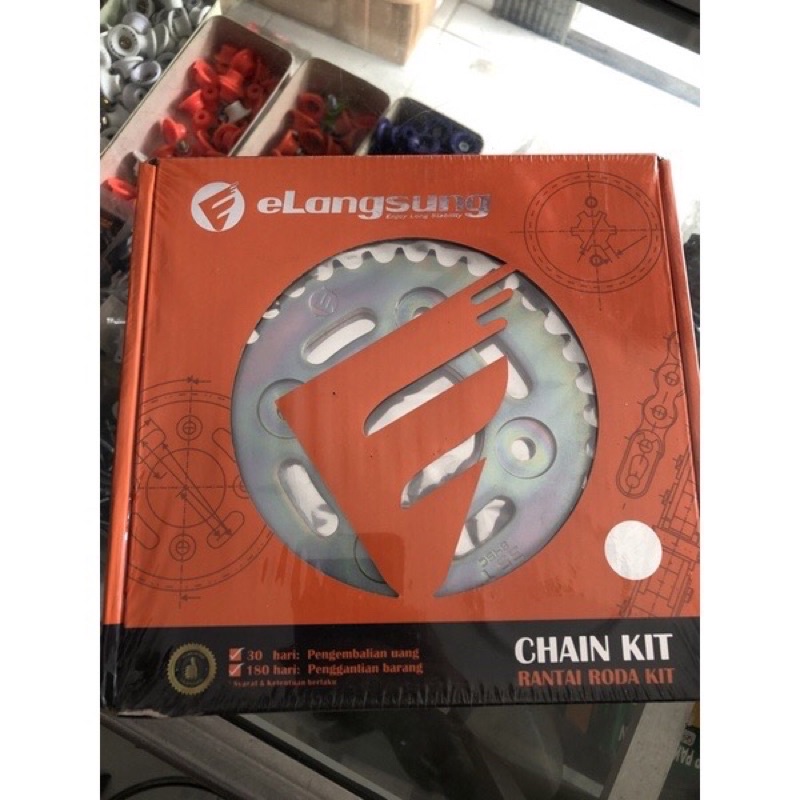 Gir Set Supra Fit New / Revo Fit New 428H-110 / 14T - 40T Elangsung