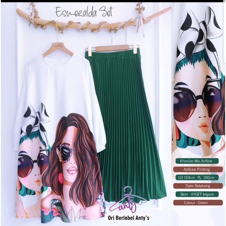 ESMERALDA SET BY ANTY/ CLEVO SET 2 BY ANTY /CLEVO SET BY ANTY/ CATTLEY SET BY ANTY