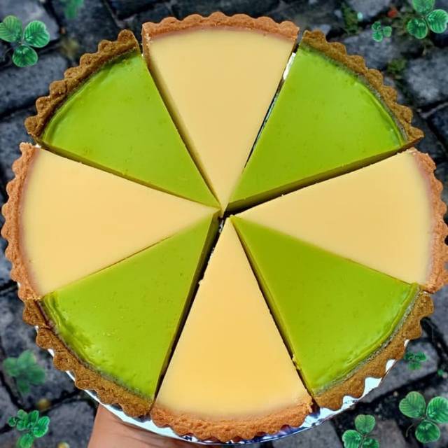 

2 loyang Pie susu tart susu egg tart kalimantan pontianak variasi campur