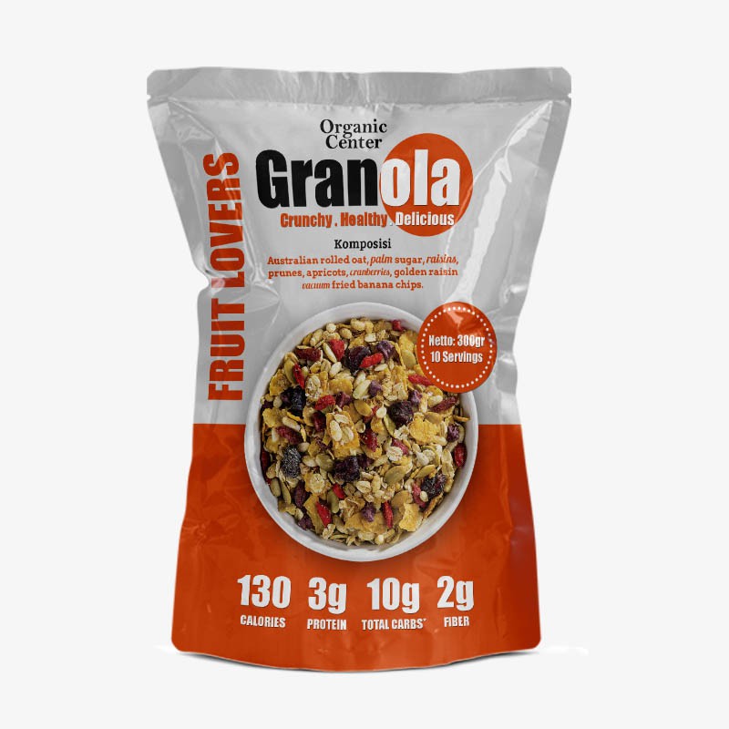 

Fruit Lover Granola 350gr