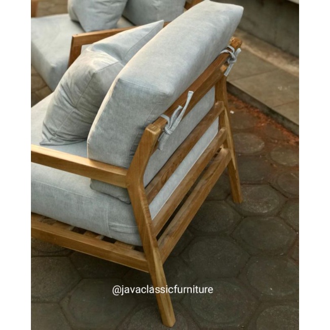 KURSI TERAS JOK SCANDINAVIA,KURSI SANTAI VINTAGE JATI-1