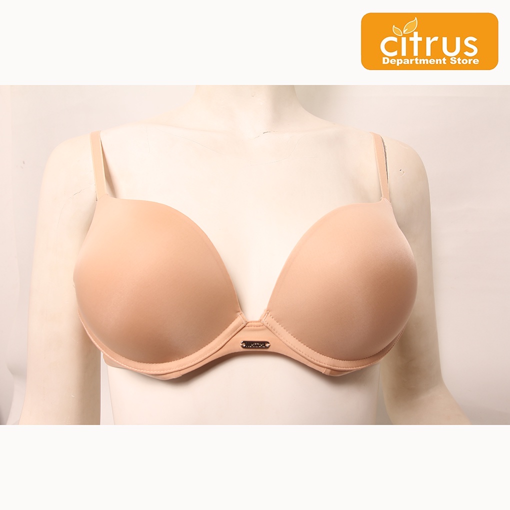 Wacoal Bra Push Up Lvl3 IB 5395R1 Wanita Warna Hitam&Cream