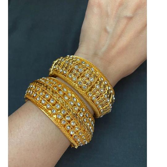 ✥ TERBARUGelang dubai/gelang penganting/gelang India dubai emas/gelang india model bukaan ☈