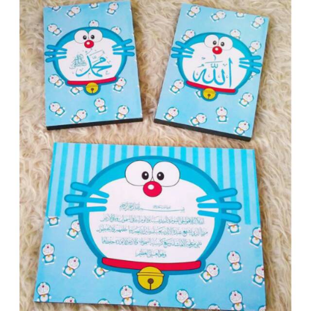  Gambar  Kaligrafi Doraemon  Cikimm com