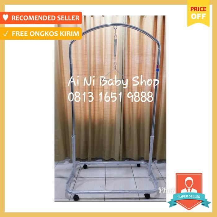 Tiang Ayunan Bayi Portable