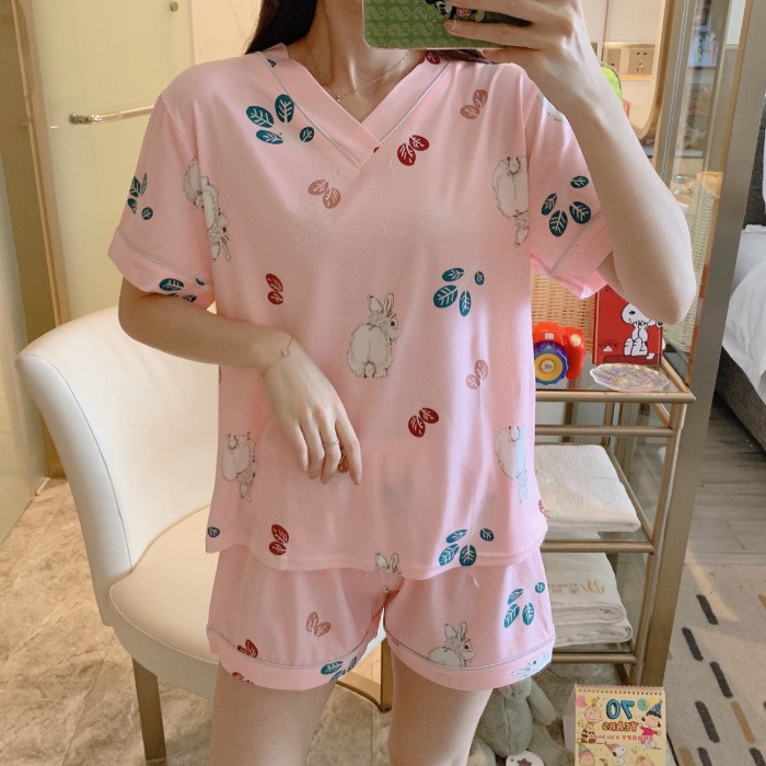 Baju tidur / piyama / baju santai import korea premium quality BTB019-1